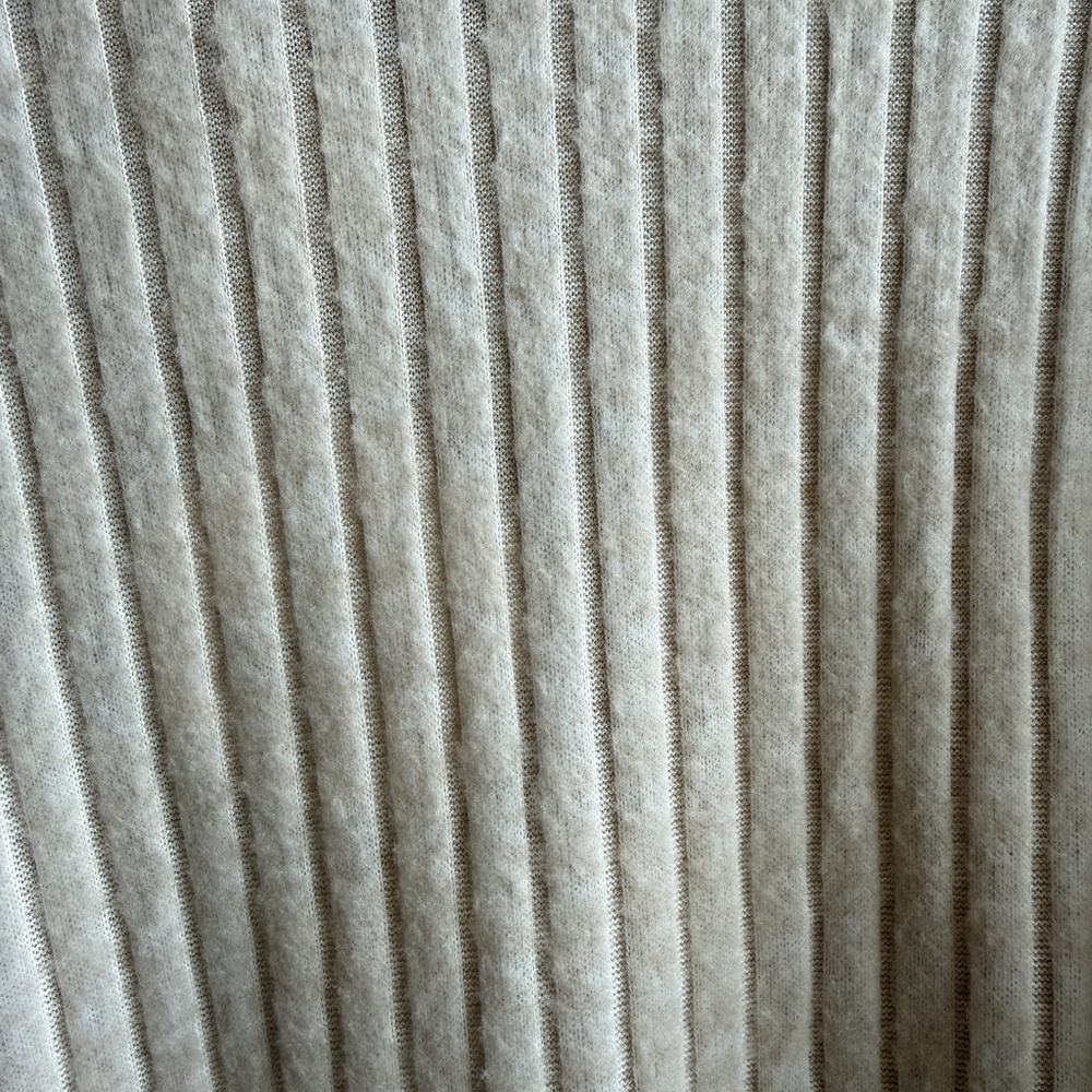 NWT Anrabess Beige Ribbed Long Sleeve Top - Picture 5 of 6